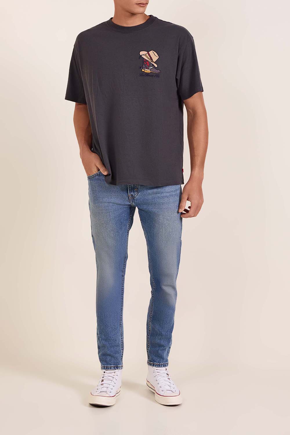 מכנסי ג'ינס סלים טאפר 512